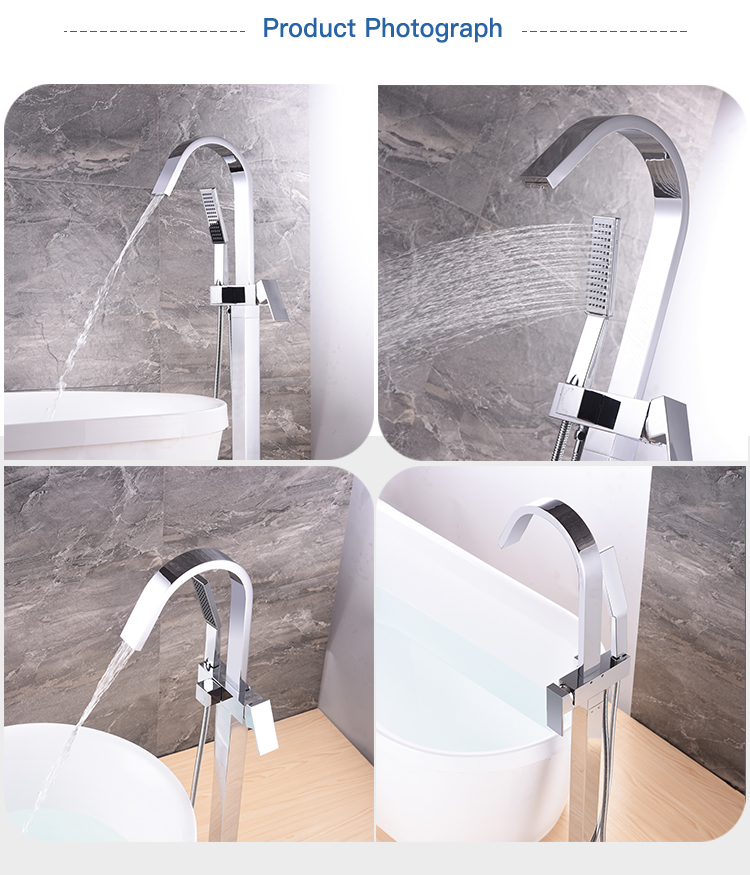 Latest Bath Tubs Taps Floor Mounted Tapware Bathtub Faucet Covers Free Standding Standing Lavatory Tap Tube Safe Shower