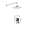Bathroom In Wall Mount North American Style Single Handle Shower Faucet