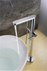 CUPC Floor Mounted Free Standing Freestand Freestanding Bath Tub Bathtub Mixer Tap Faucet Shower Set