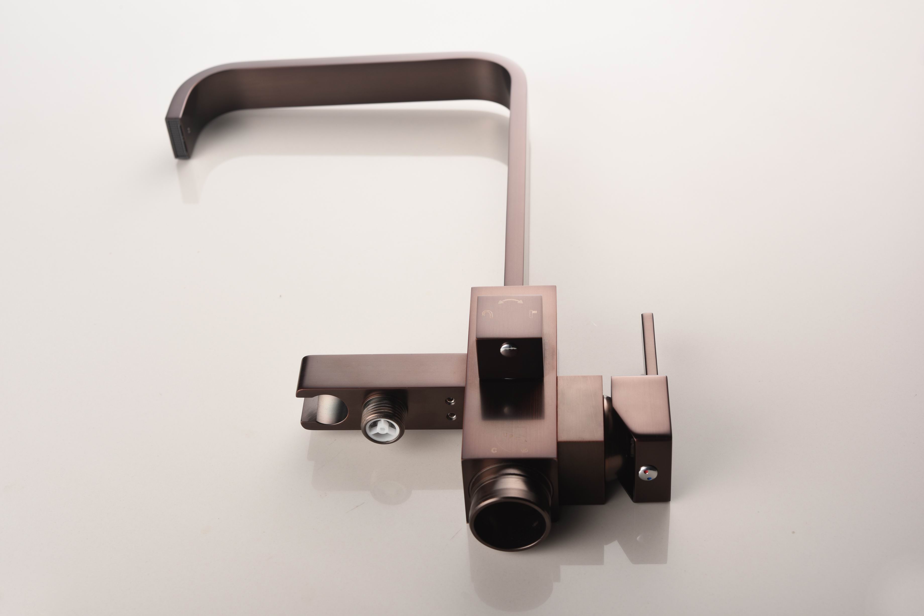 High Stainless Steel Quality Hot and Cold Water Exchange Bathroom Tap