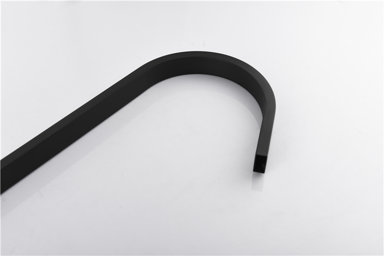 Matte Black Simple Design Thermostatic Faucet