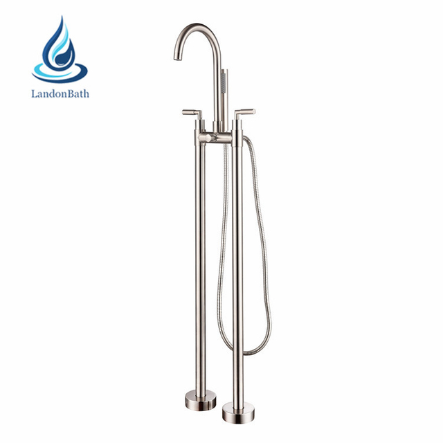 304 Stainless Steel Kaiping Free Standing European Style Bath Tap