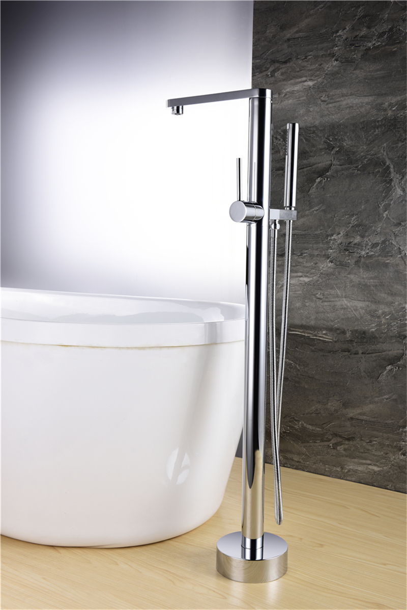 Modern Design Styles Hot and Cold Water Exchange Bathtub Mixer