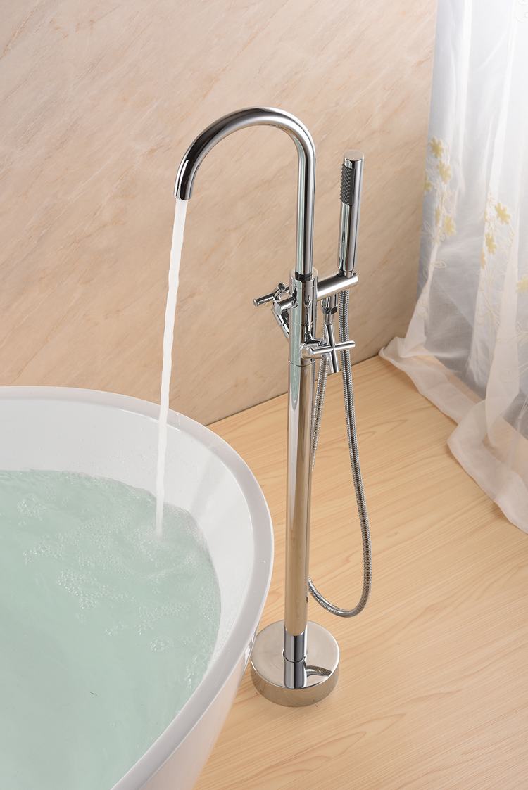 Kaiping Landonbath Faucet Manufacturer Round Thermostatic Bathtub Mixer