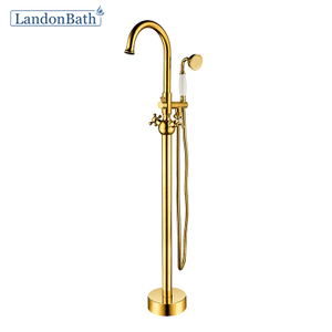 Brass Shower Mixer For Villa High Stainless Steel Quality Bath Tub